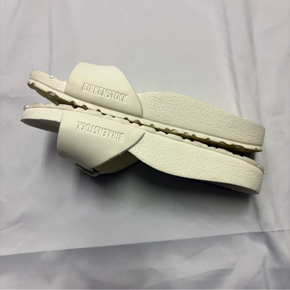 Birkenstock Women’s 36 EVA Madrid Essentials Sandals White Slip On Waterproof - Picture 6 of 8